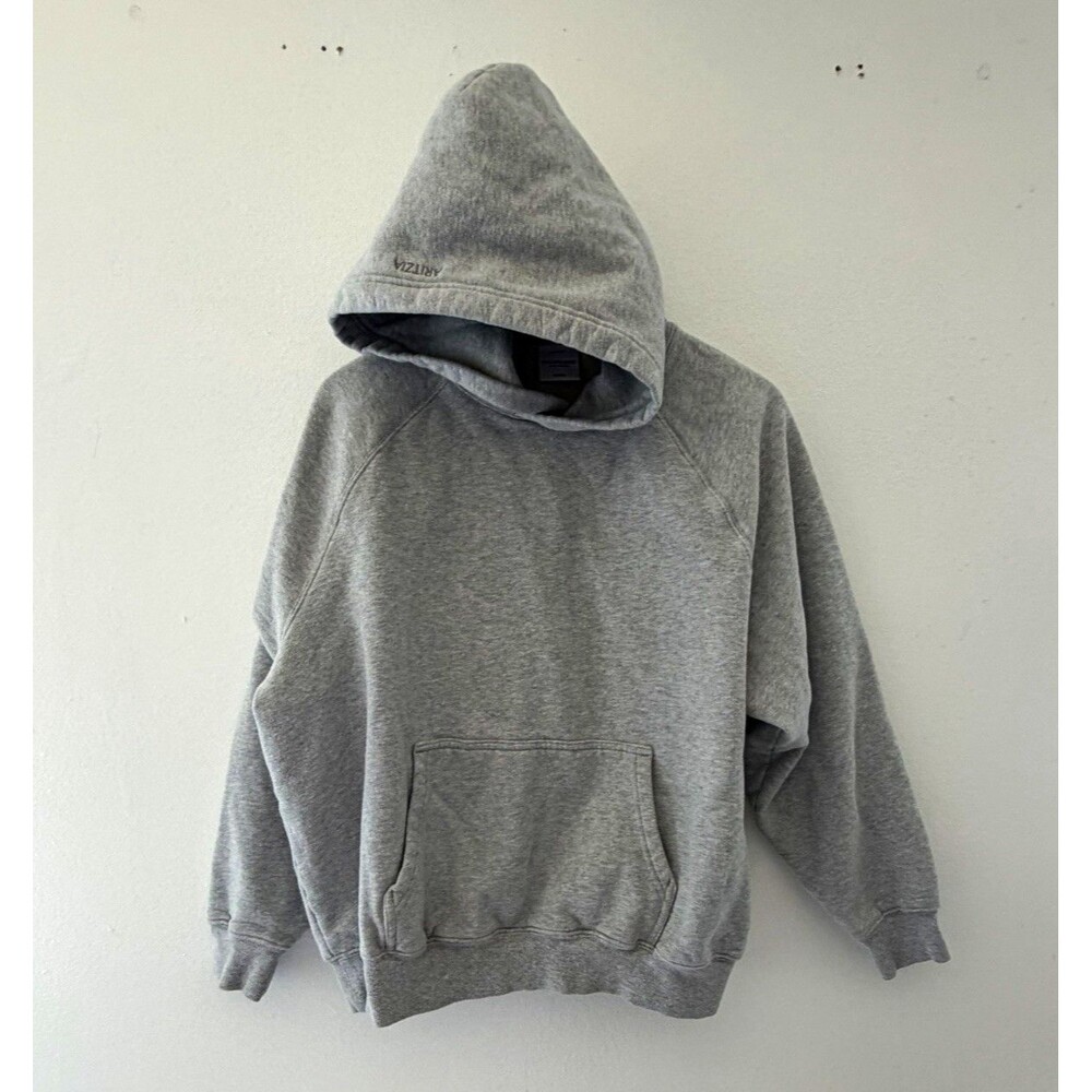 Aritzia Sweatfleece Cozy Fleece Mega Fit Hoodie Size S Heather Gray Minimalist